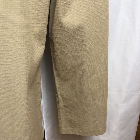 Hem & Thread Large Tan Womens Romper Jumper Cropped Overalls Pant NWOT - Picture 7 of 12